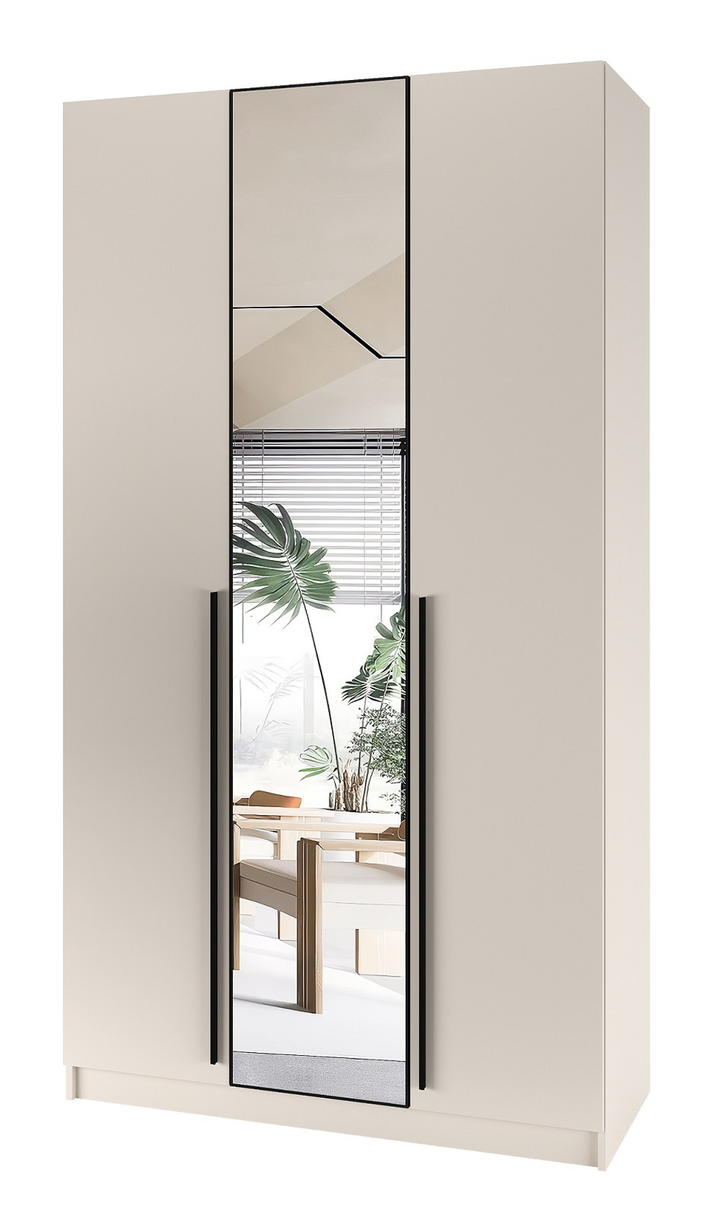 Шкаф 3С/2200 Зеркало ЭЛЬТОН