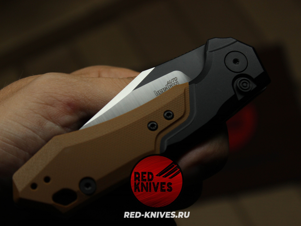 Нож Kershaw 7851 Launch 19 - черная рукоять + микарта RK/Н114