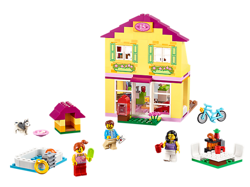 LEGO Juniors: Семейный домик 10686 — Family House — Лего Джуниорс Подростки