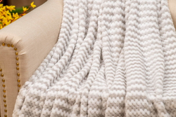 Плед 160х220 Sofi De MarkO Гринда серый