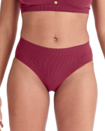 Эко-трусы в мелкий рубчик Eco-wear (Размер: XL) (Цвет: черный)