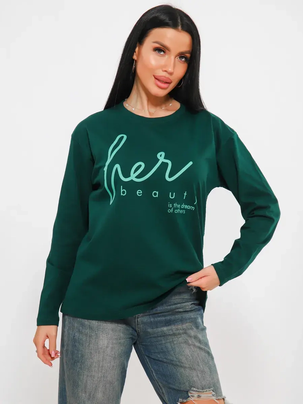 Лонгслив большие размеры