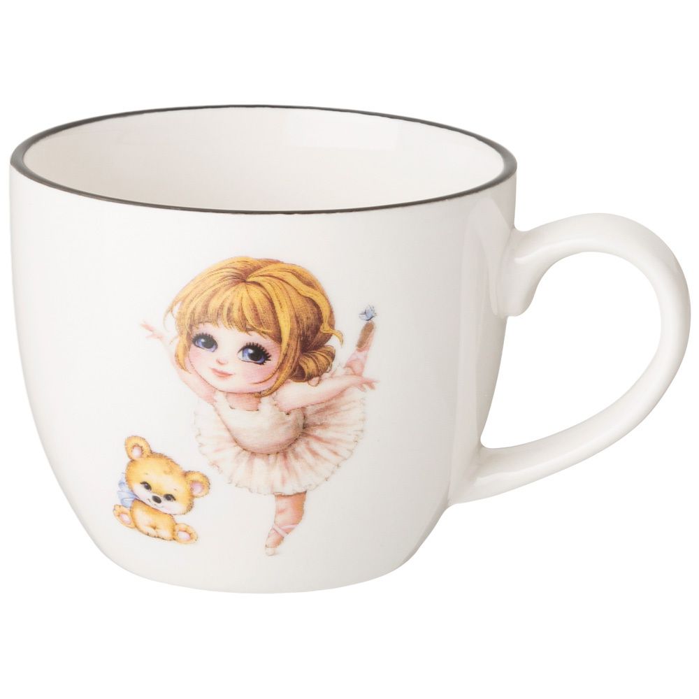 НАБОР ПОСУДЫ LEFARD Я ТАНЦУЮ, 3 ПР.: САЛАТНИК 470МЛ, ТАРЕЛКА 20СМ, КРУЖКА 220МЛ