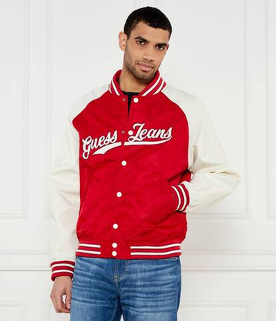 Куртка бомбер Guess Jeans - красный(M5GL32 WHAA2)