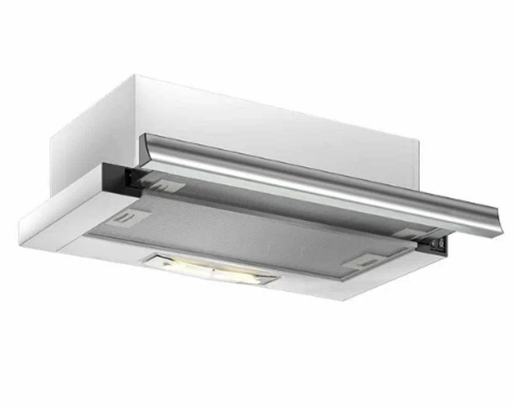 Встраиваемая вытяжка Elikor Нейтрино 60 White/Inox (q)