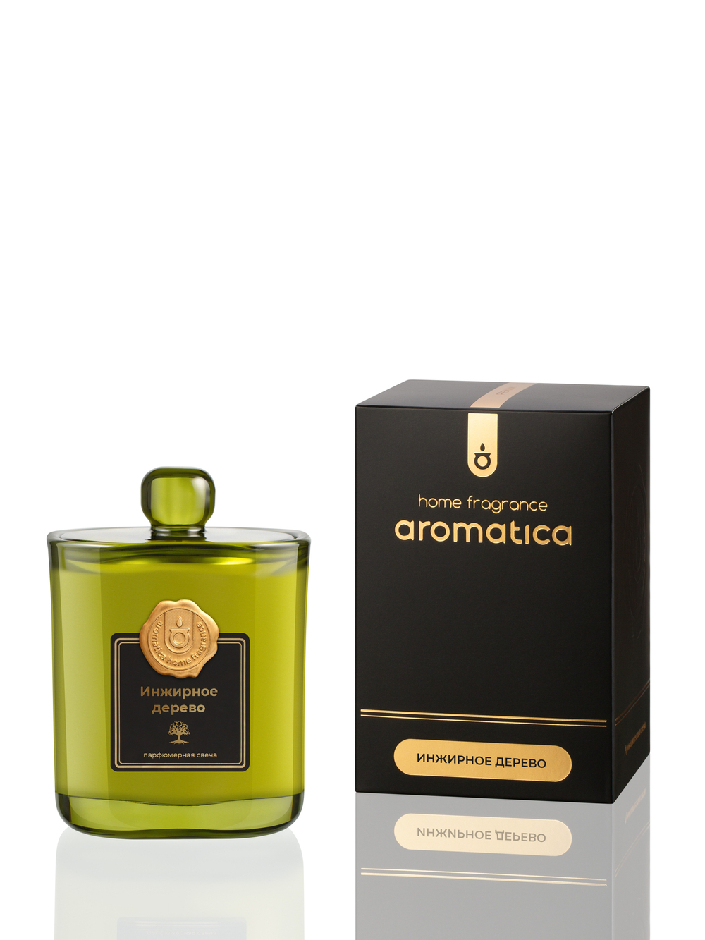 Аромасвеча AROMATICA Инжирное дерево, в подарочной коробке