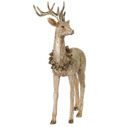 GAEM Фигурка декоративная "Олень", L20,5 W13 H34 см