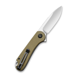 Складной нож CIVIVI Elementum сталь D2, рукоять Micarta оливковая