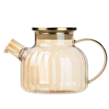 SATOSHI Кантри Чайник заварочный 1000мл, стекло, нерж.сталь