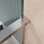 Душевой уголок BelBagno SOFT_CLOSE-1-AH-1 110х100 стекло прозрачное/профиль хром
