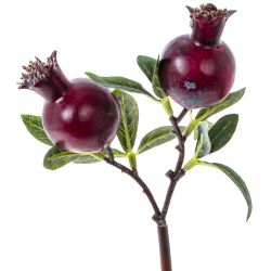 GAEM Ветка искусственная "Гранат", L10 W7 H31 см, 2в.