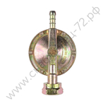 Редуктор пропановый с регулятором тип ЛЯГУШКА Foxweld (вход. гайка 21.8-14/1LH, вых. 9мм)