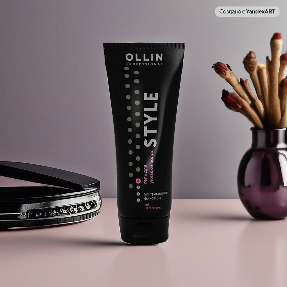 OLLIN STYLE Гель для укладки волос ультрасильной фиксации 200мл/ Gel Ultra Strong