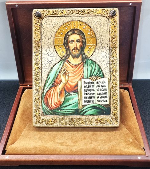 Икона Господь Вседержитель 21х29