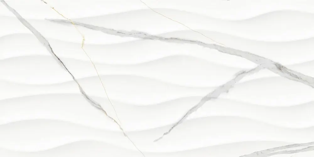 Плитка настенная Тянь-Шань Махаон Белый Рельеф 30x60 см (TP3604SWAY) 1.8 м2