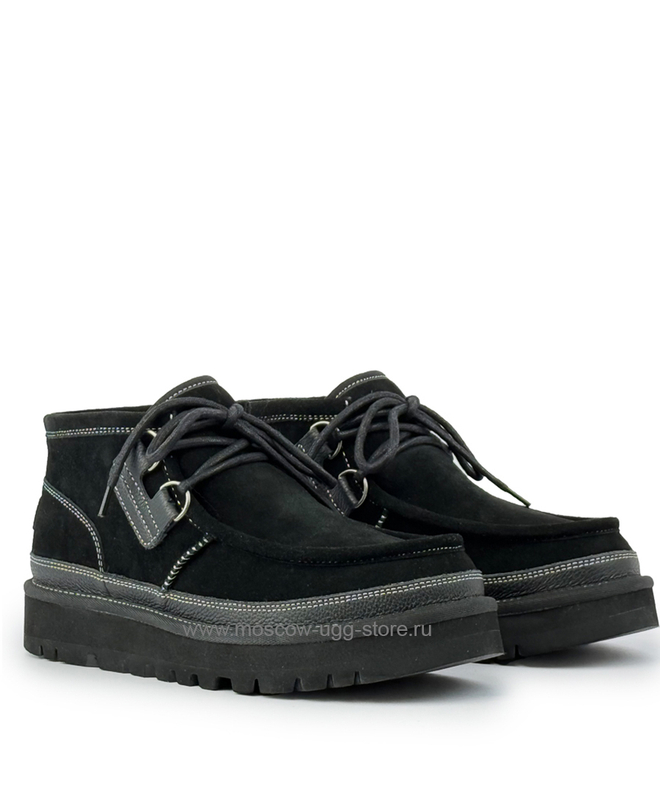 MEN'S HAUDEN MOC CHUKKA - Black