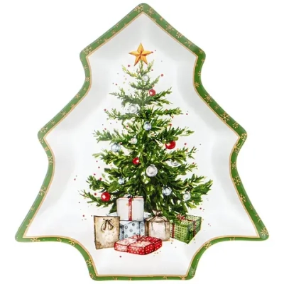 Блюдо сервировочное 25см «Рождественская сказка»