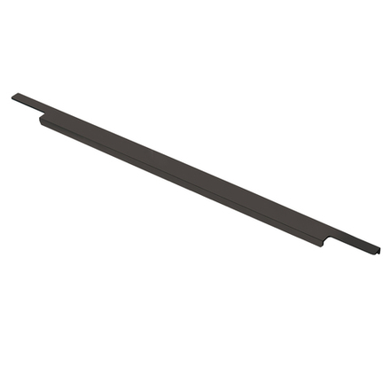 Ручка торцевая, 900 мм (фасад 18 мм), матовый черный RT-001-900 BL