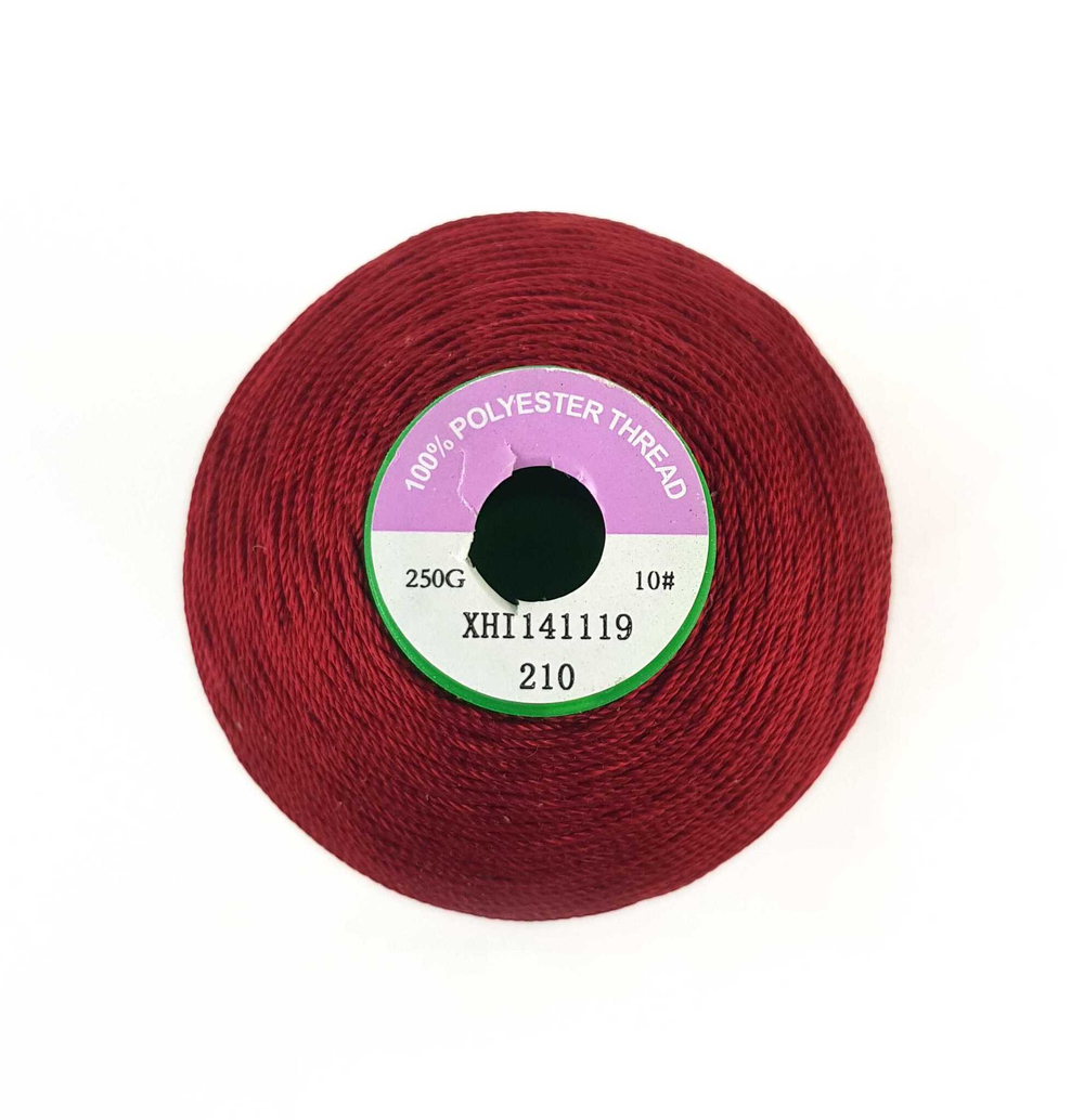 210 Нитки 10 Sinton 250G 800м красный