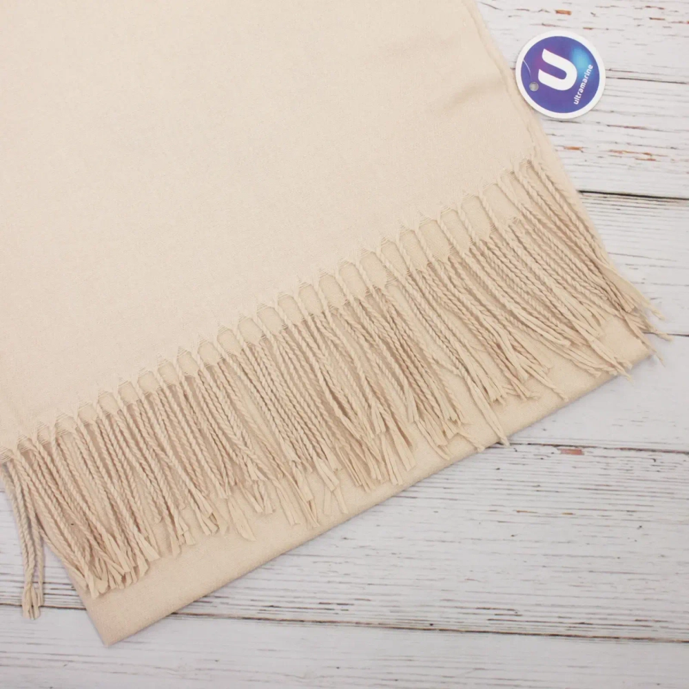 Палантин - шарф «ZIMA», однотонный, цвет мокко, 180*70см (200/215гр)