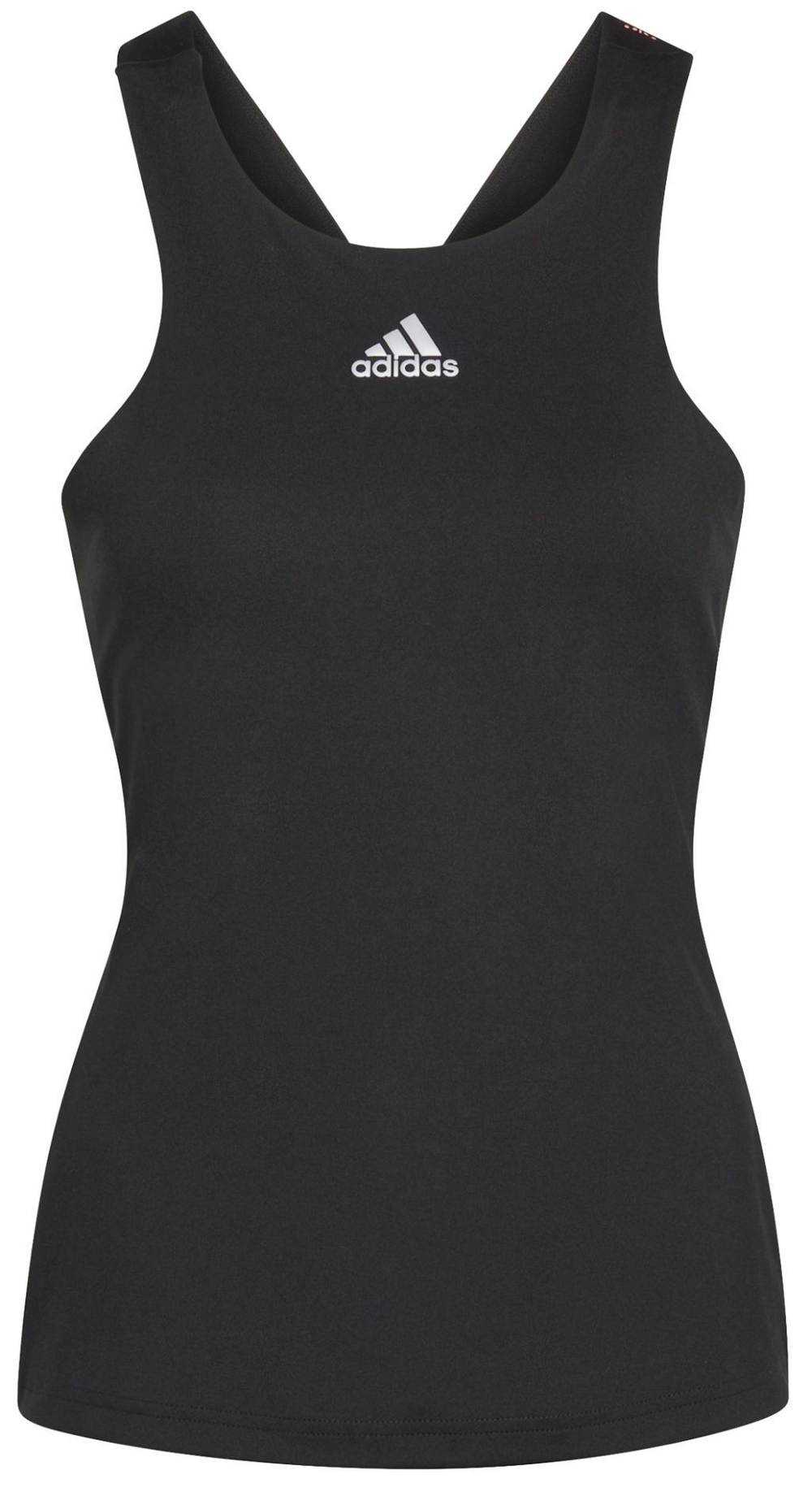 Женский топ теннисный Adidas Tennis Y-Tank Top - черный