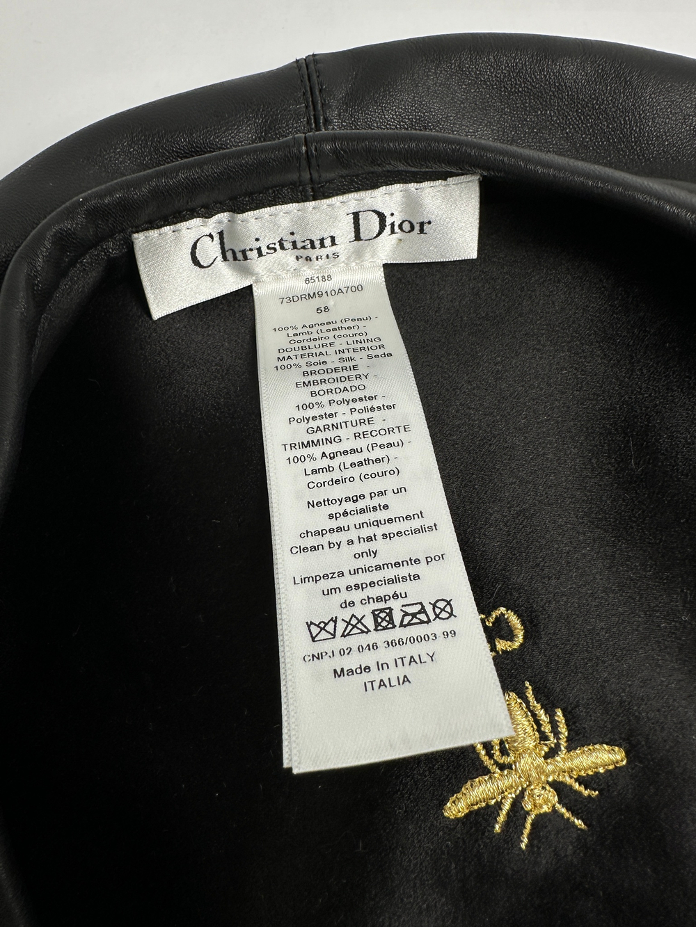 Берет Christian Dior