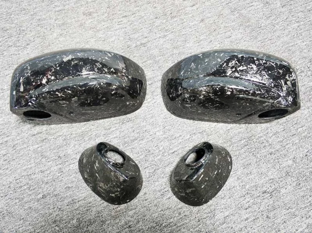 Карбоновые накладки на зеркала для Nissan GT-R R35 Ниссан тюнинг обвес