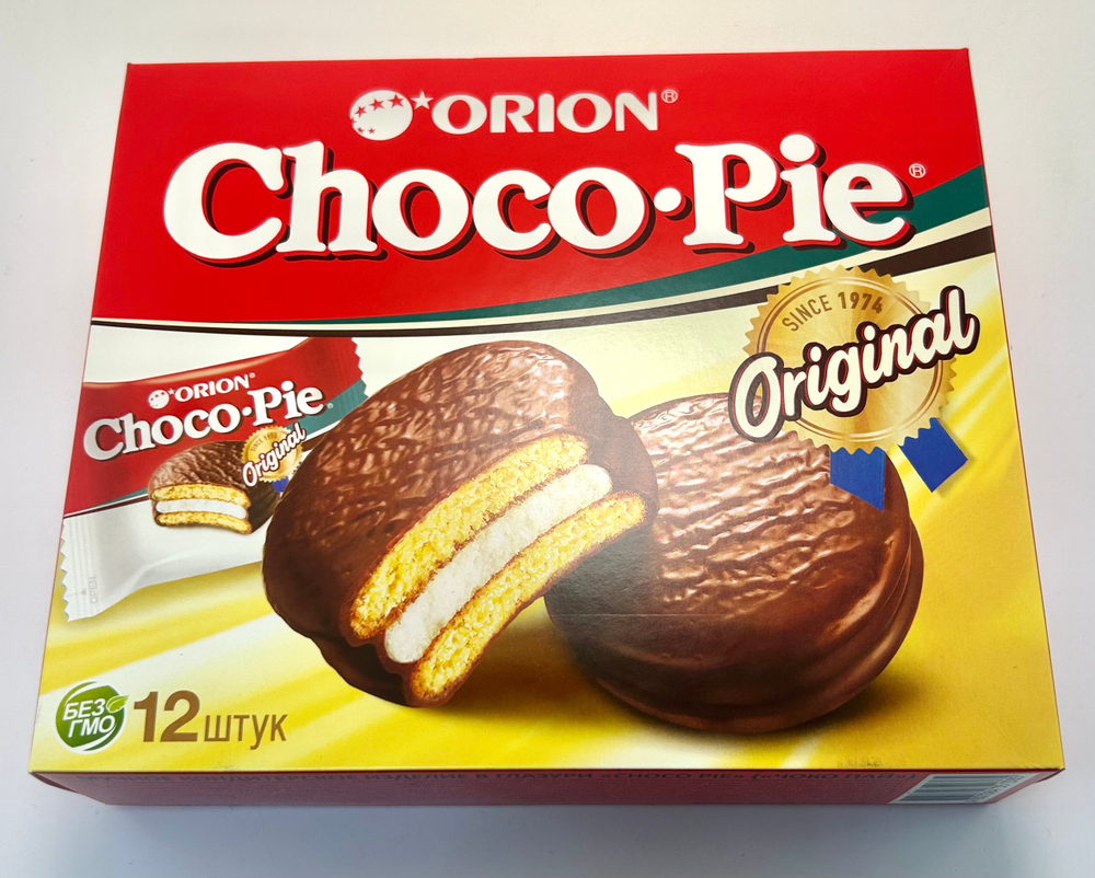 Пирожное Orion Choco Pie Original, 12 шт (360 г)