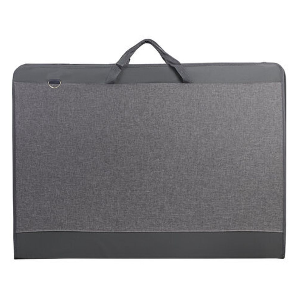 Папка-сумка для рисунков и чертежей каркасная А1 (64х90 см), экокожа, BRAUBERG ART CLASSIC, 272991