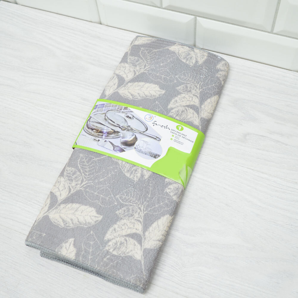 Коврик для сушки посуды 38*50см, полиэстер, микс NNKS01