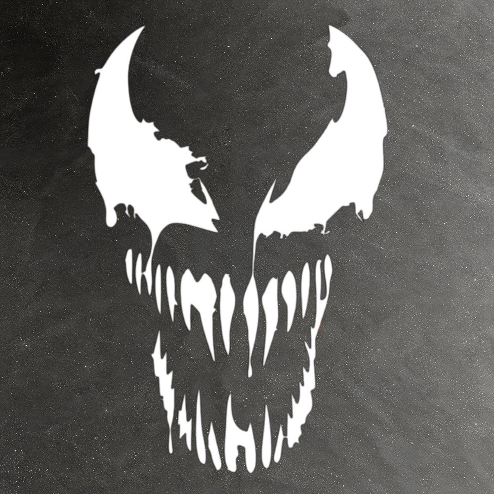 Виниловая наклейка на авто "Веном"