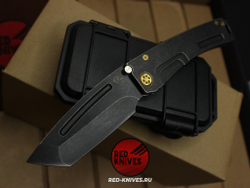 Нож Medford Knives Marauder-H Tanto - темная ркоять, темный клинок