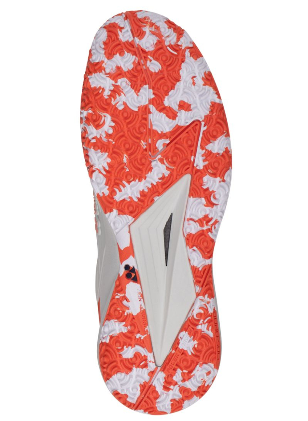 Мужские кроссовки теннисные Yonex Power Cushion Eclipsion 5 Clay - silver/orange