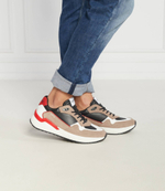 Кожаные кроссовки Iceberg - бежевый(IU164001)