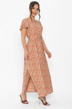 Платье Вечер свиданий (светло-коричневое) П13882-16М LT Collection