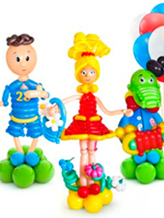 Фигуры из шаров