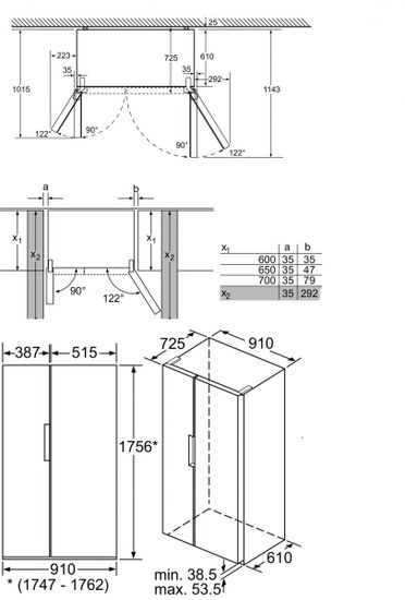 Холодильник Bosch KAN 92VI25R