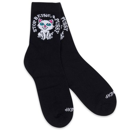 Носки Ripndip Stop Being A Pussy Mid Socks (Black)