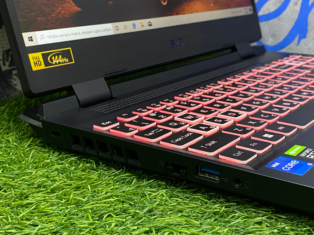 Игровой Acer 15.6" i5 12500H/RTX 3060 6GB/16GB/512GB SSD/ Nitro 5 AN515-58-53W9[NH.QFMER.006]/Windows 10