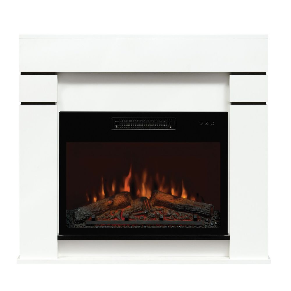 Электрокамин RealFlame Alta 24 WT белый c очагом Kendal 24