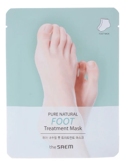 Маска для ног PURE NATURAL Foot Treatment Mask