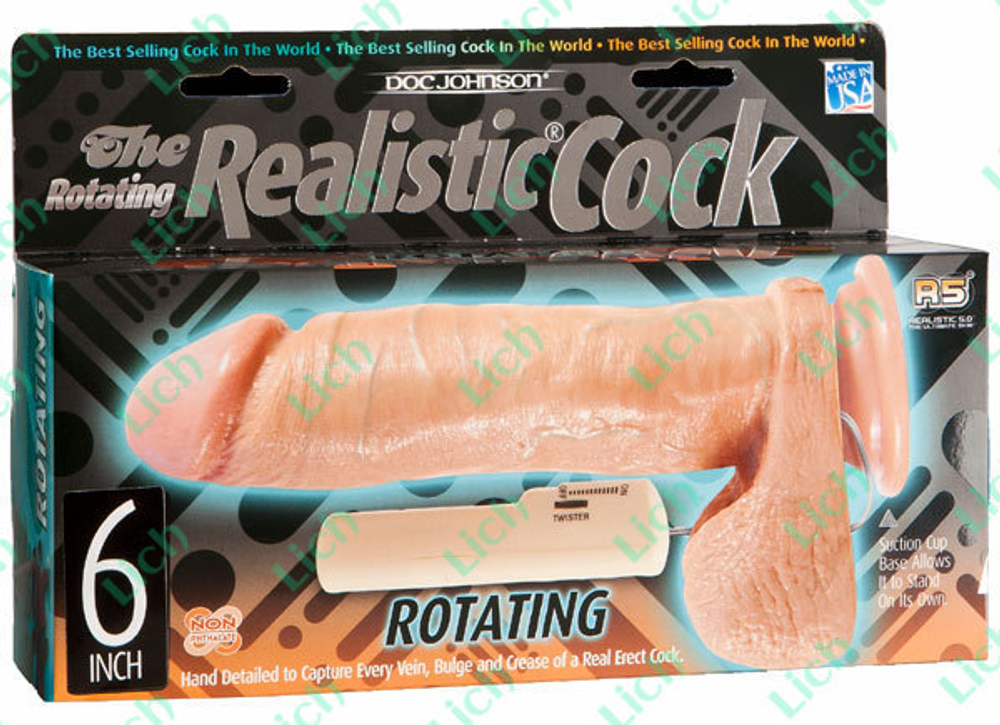Ротатор RealistickCock на присоске с пультом управления