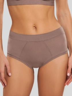 Трусы шортики высокие бамбук