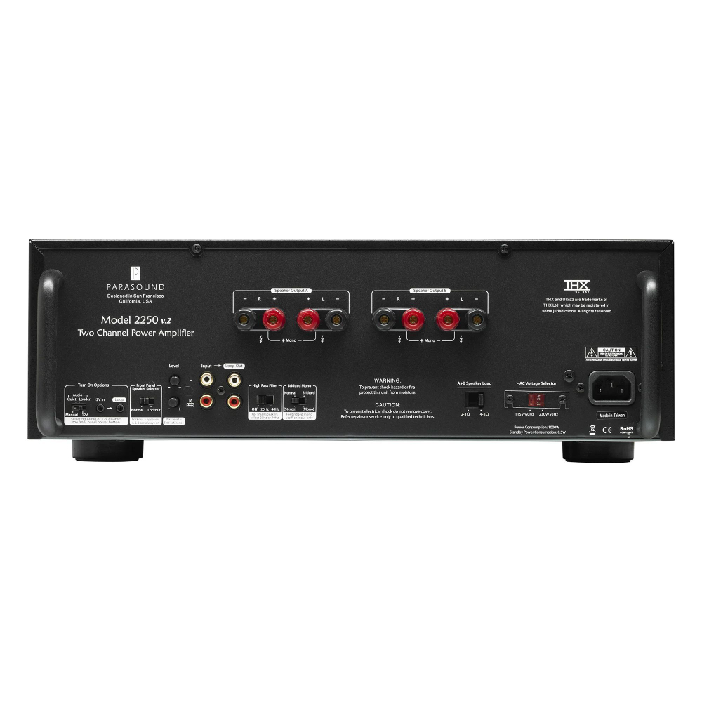 Усилитель мощности Parasound 2250 v2 Black