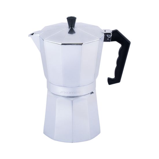 Кофеварка гейзерная 600 мл. 12 порций Kamille КМ 2521 из алюминия