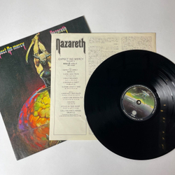 Винтажная виниловая пластинка LP Nazareth Expect No Mercy (Japan 1978) (No Obi) Revenge Is Sweet