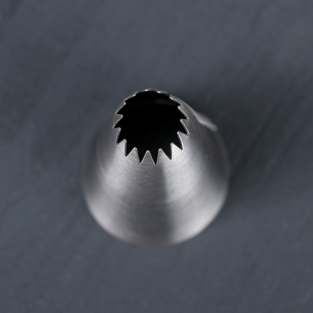 Насадка кондитерская «Французская звезда», d=3 см, выход 1,1 см, нержавеющая сталь