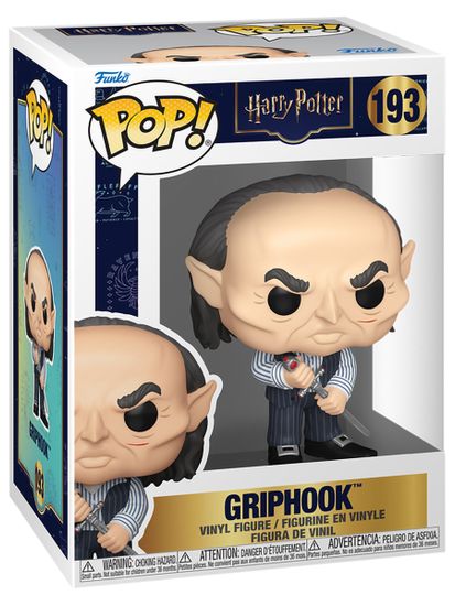 Фигурка Funko POP! Harry Potter S20 Griphook (193) 90269 / Фигурка Фанко ПОП! по мотивам франшизы "Гарри Поттер", Крюкохват