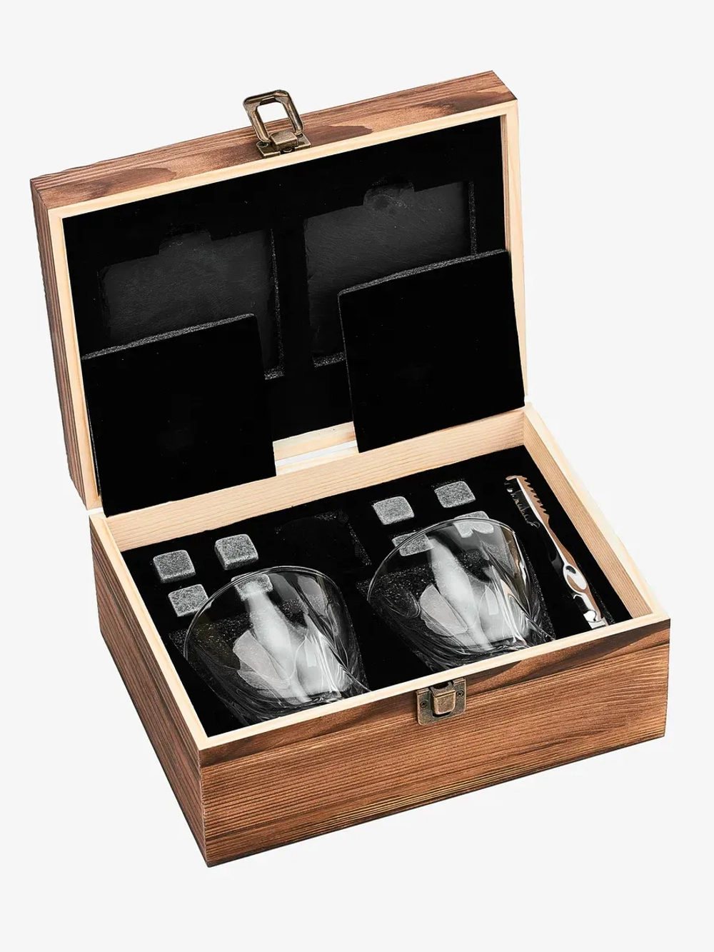 Подарочный Набор бокалов для виски с камнями в подарок