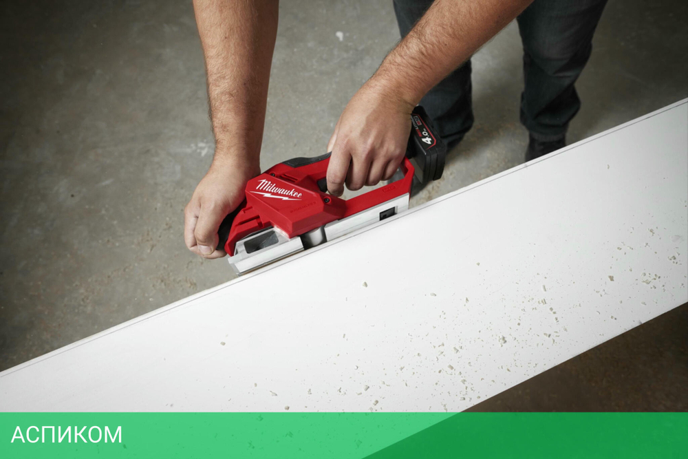 Электрорубанок Milwaukee M12BLP-402X (4933492851)